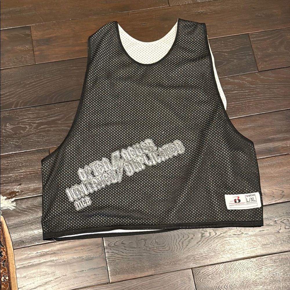 Black Mesh Reversible Sports Jersey Madison Beer NWOT UNISEX